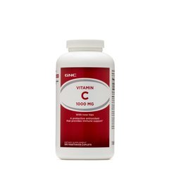 GNC Vitamin C 1000 mg with Rose Hips, 500 каплет
