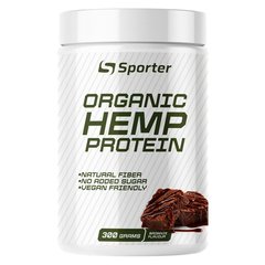 Sporter Organic Hemp Protein, 300 грам Брауні