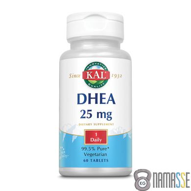 KAL DHEA 25 mg, 60 таблеток