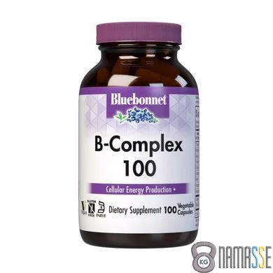 Bluebonnet Nutrition В-Complex 100, 100 вегакапсул