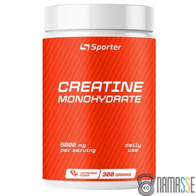 Sporter Creatine Monohydrate, 300 грам