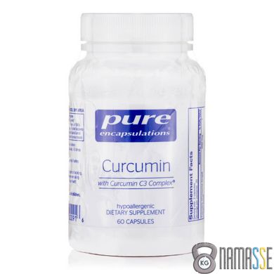 Pure Encapsulations Curcumin 250 mg, 60 капсул