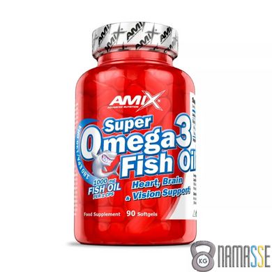 Amix Nutrition Super Omega 3 Fish Oil, 90 капсул