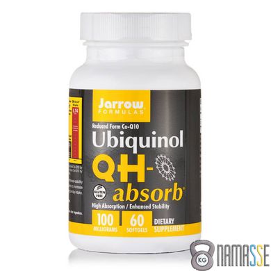 Jarrow Formulas Ubiquinol QH-Absorb 100 mg, 60 капсул
