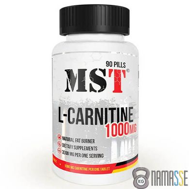 MST L-Carnitine 1000 mg, 90 таблеток