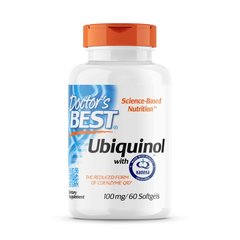Doctor's Best Ubiquinol with Kaneka 100 mg, 60 капсул