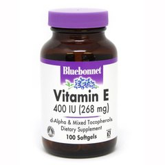 Bluebonnet Nutrition Natural Vitamin E 400IU, 100 капсул
