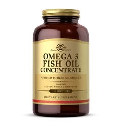 Solgar Omega 3 Fish Oil Concentrate, 240 капсул