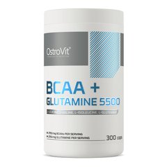 OstroVit BCAA + Glutamine, 300 капсул