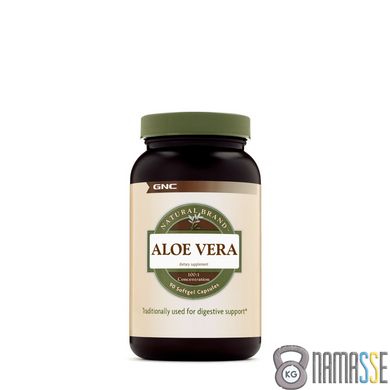 GNC Natural Brand Aloe Vera, 90 капсул