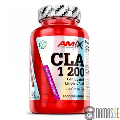 Amix Nutrition CLA 1200 & Green Tea, 120 капсул