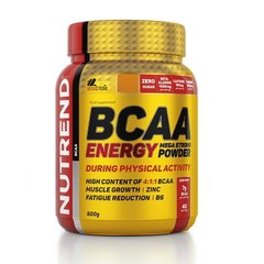 Nutrend BCAA Energy Mega Strong, 500 грам Апельсин