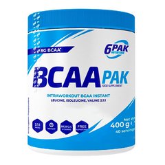 6PAK Nutrition BCAA Pak, 400 грам Апельсин-ківі