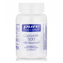 Pure Encapsulations Curcumin with BioPerine, 60 капсул