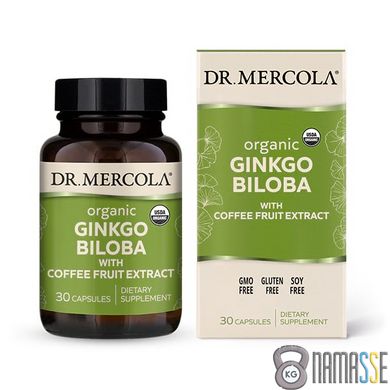 Dr. Mercola Ginkgo Biloba, 30 капсул