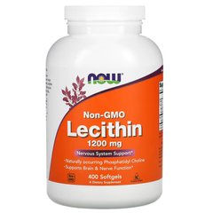 NOW Lecithin 1200 mg, 400 капсул