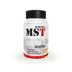 MST Omega 3 Selected 55%, 60 капсул