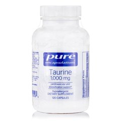 Pure Encapsulations Taurine 1000 mg, 120 капсул