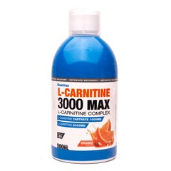 Quamtrax L-Carnitine 3000 Max, 500 мл Апельсин