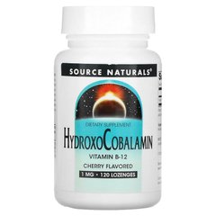 Source Naturals Hydroxocobalamin, 120 таблеток