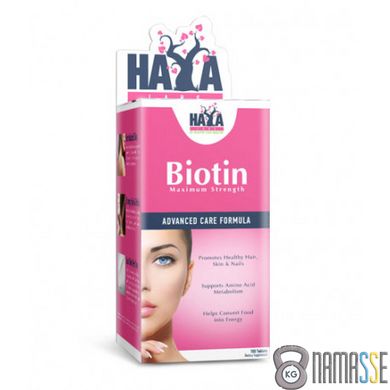 Haya Labs Biotin 10000 mcg, 100 таблеток