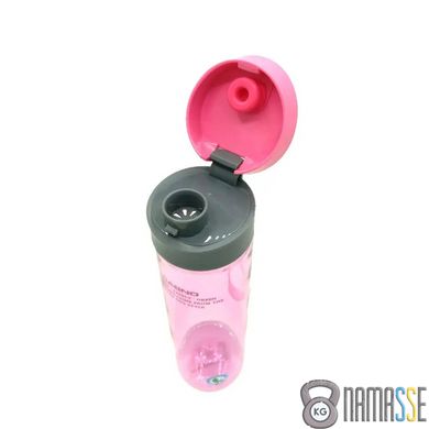 Пляшка CASNO KXN-1145 (з пластиковим вінчиком) 600 мл, Pink