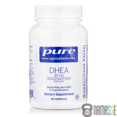 Pure Encapsulations DHEA 25 mg, 60 капсул