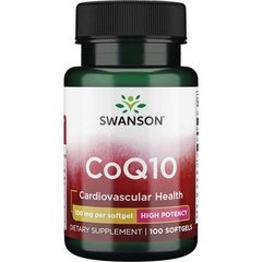 Swanson CoQ10 100 mg High Potency, 100 капсул