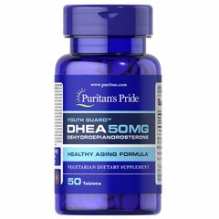 Puritan's Pride DHEA 50 mg, 50 таблеток