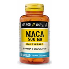 Mason Natural Maca 500 mg, 60 капсул