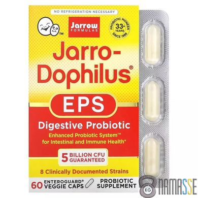 Jarrow Formulas Jarro-Dophilus EPS 5 Billion, 60 вегакапсул