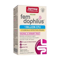 Jarrow Formulas Fem Dophilus 1 billion CFU, 30 вегакапсул
