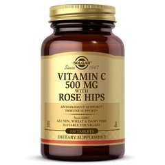 Solgar Vitamin C With Rose Hips 500 mg, 100 таблеток