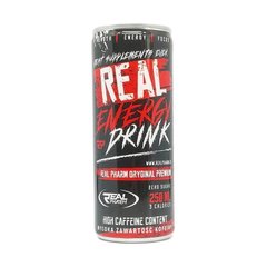 Real Pharm Real Energy Drink Zero Sugar, 250 мл