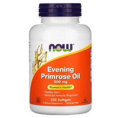 NOW Evening Primrose Oil 500 mg, 250 капсул