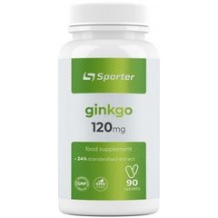 Sporter Ginkgo Biloba, 90 таблеток