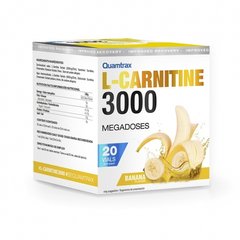 Quamtrax L-Carnitine 3000, 20 ампул/уп Банан