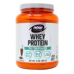 NOW Sports Whey Protein, 907 грам Шоколад