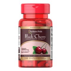 Puritan's Pride Black Cherry 1000 mg, 100 капсул