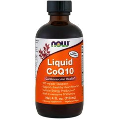 NOW CoQ-10 Liquid, 118 мл