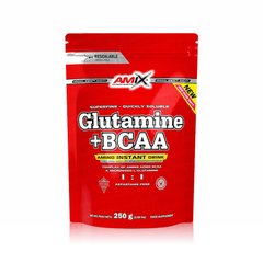 Amix Nutrition L-Glutamine + BCAA, 250 грам Манго