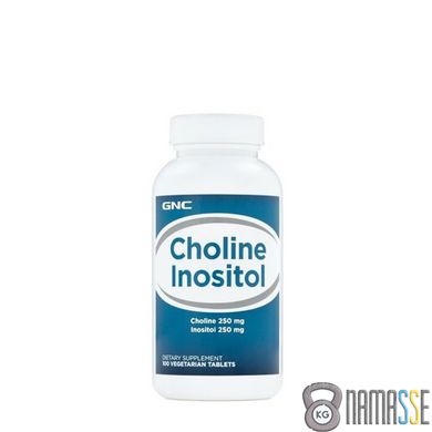 GNC Choline & Inositol, 100 таблеток
