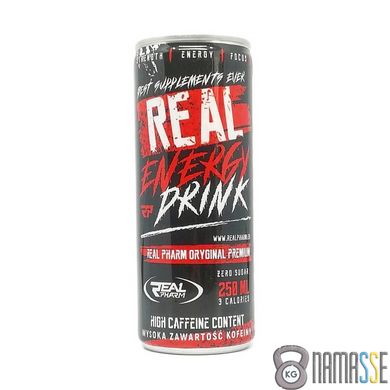 Real Pharm Real Energy Drink Zero Sugar, 250 мл