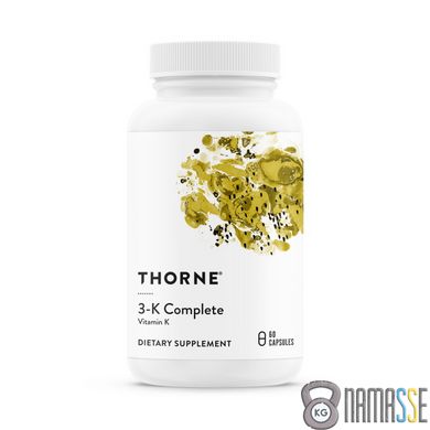 Thorne Research 3-K Complete, 60 капсул