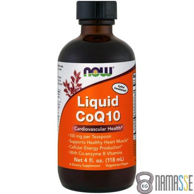 NOW CoQ-10 Liquid, 118 мл