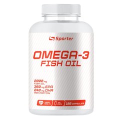 Sporter Omega 3 1000 mg, 180 капсул