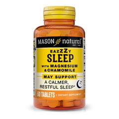 Mason Natural Eazzzy sleep with Magnesium & Chamomile, 60 таблеток