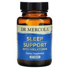 Dr. Mercola Sleep Support with Melatonin, 30 таблеток