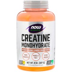 NOW Creatine Monohydrate, 227 грам