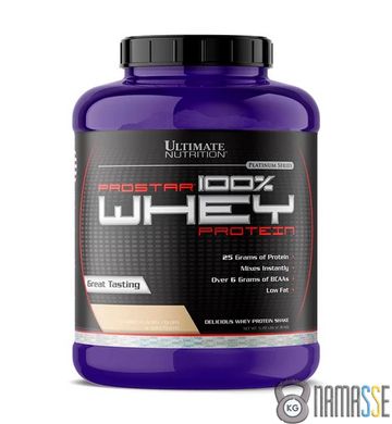 Ultimate Prostar 100% Whey Protein, 2.27 кг Малина